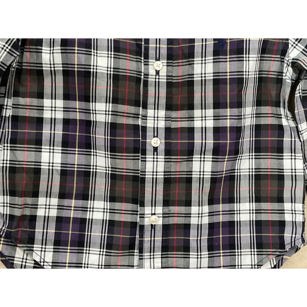 Ralph Lauren Polo Plaid Boys size 2T Button Down Shirt Long‎ Sleeve Cotton - Picture 9 of 9